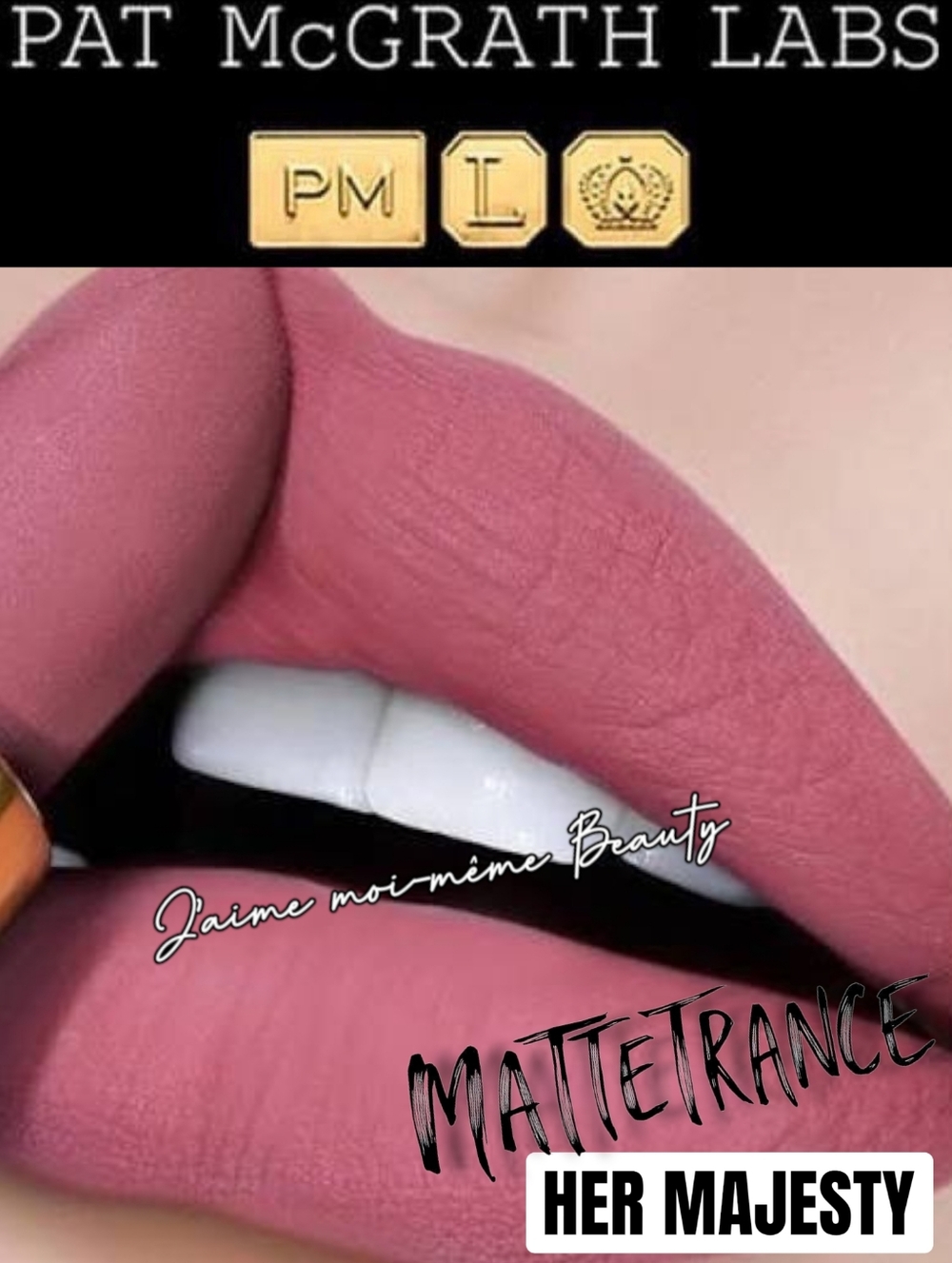 Pat Mcgrath Her Magesty Mattetrance Lipstick Cool Tone Mid Pink